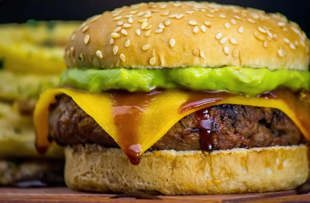 Burger De Bœuf Maison Et Guacamole