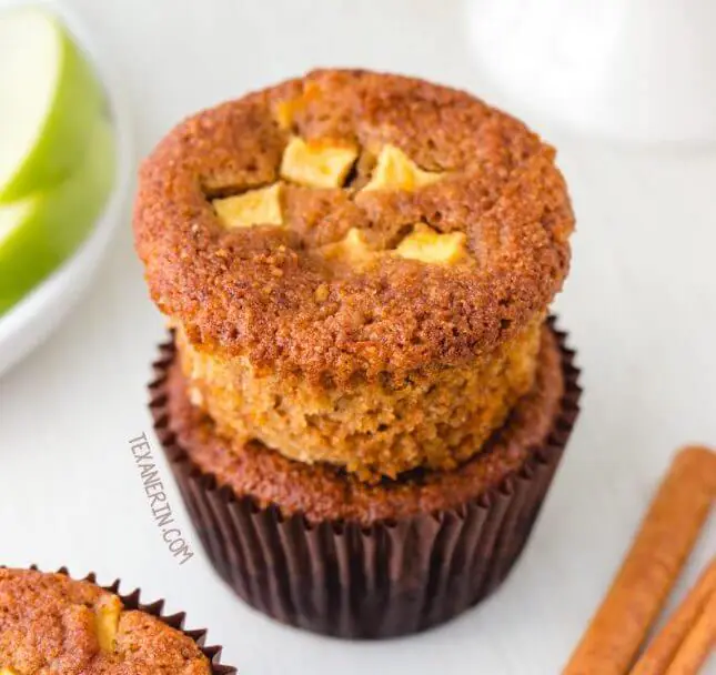 Paleo Muffins Aux Pommes Et à L’érable