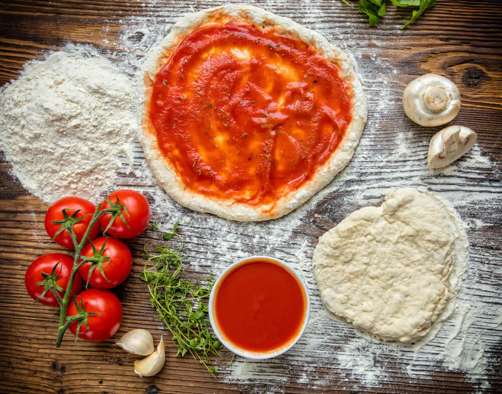 Pâte à Pizza à La Farine De Noix De Coco